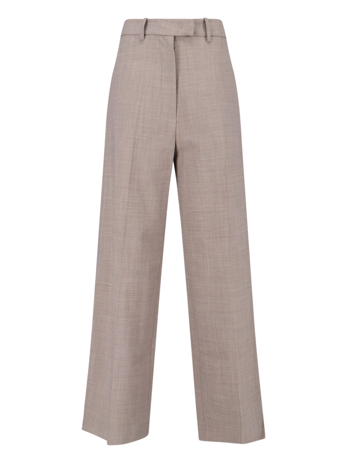 [THE FRANKIE SHOP] Trousers FW25 BRICKELL TROUSERSTAUPE MELANGE