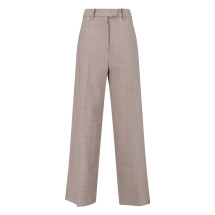 [THE FRANKIE SHOP] Trousers FW25 BRICKELL TROUSERSTAUPE MELANGE