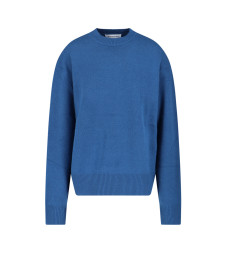 [THE FRANKIE SHOP] Knitwear FW25 RAFAELA PADDED KNIT SWEATERCOBALT