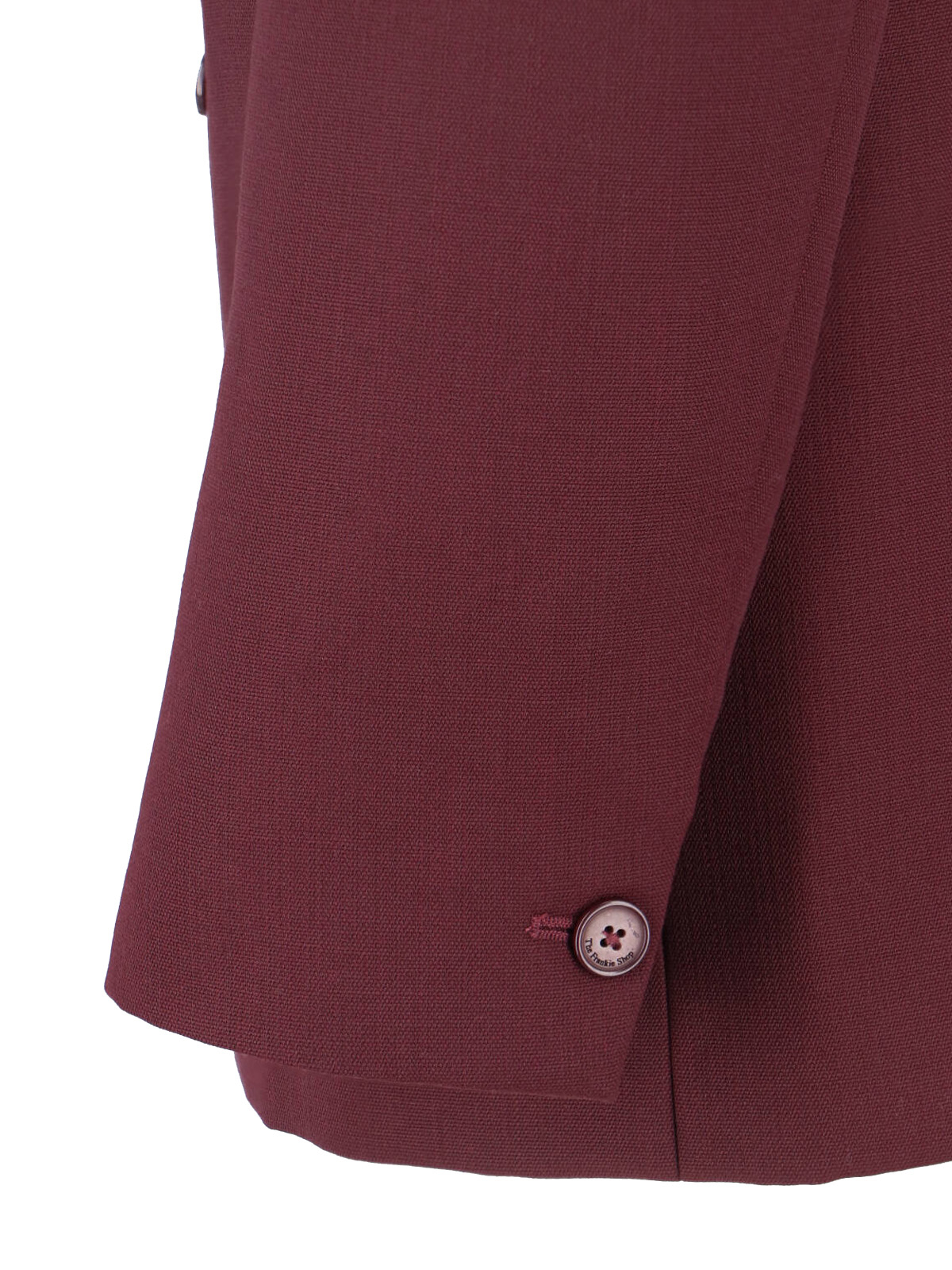 [THE FRANKIE SHOP] Blazer SS26 MONTEREY STRUCTURED WOOL BLAZERBURGUNDY