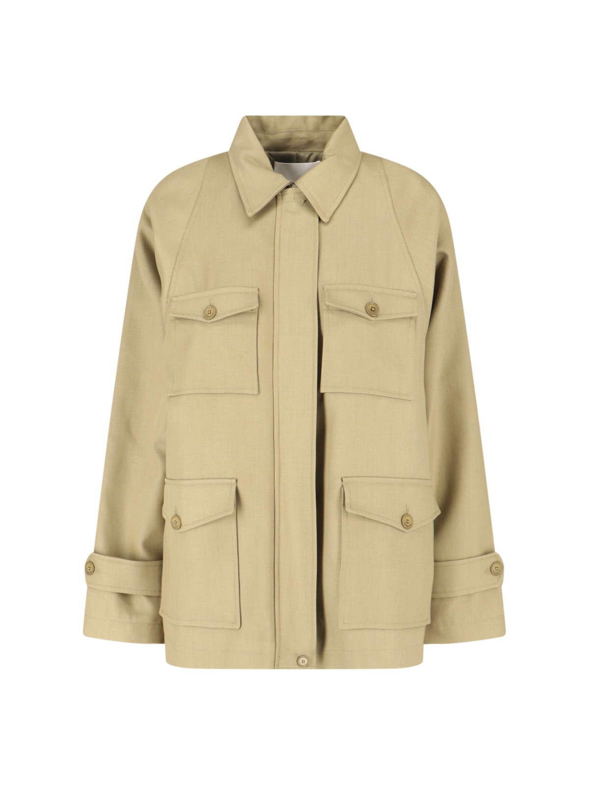 [THE FRANKIE SHOP] Jacket SS26 KELIA PADDED UTILITY JACKETSAGE