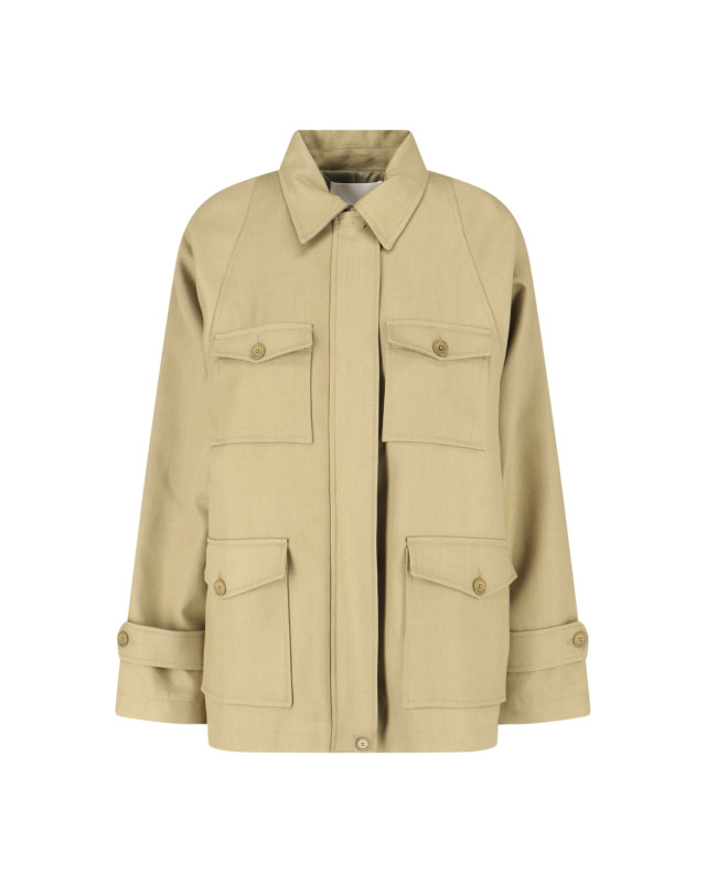 [THE FRANKIE SHOP] Jacket SS26 KELIA PADDED UTILITY JACKETSAGE