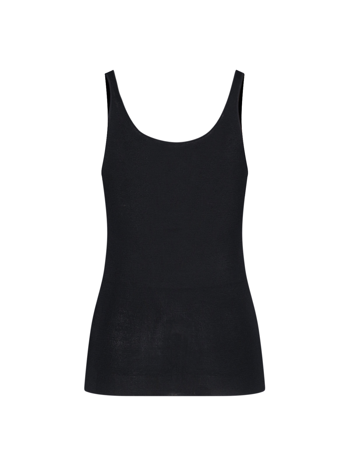 [THE FRANKIE SHOP] Tank top SS26 RIVO KNIT TANK TOPBLACK