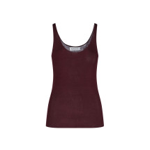 [THE FRANKIE SHOP] Tank top SS26 RIVO KNIT TANK TOPBURGUNDY
