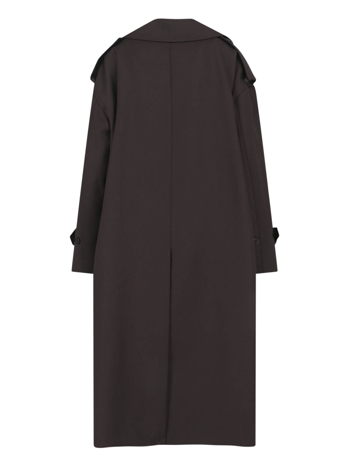 [THE FRANKIE SHOP] Coat SS26 DURSLEY TAILORED TRENCH COATBROWN