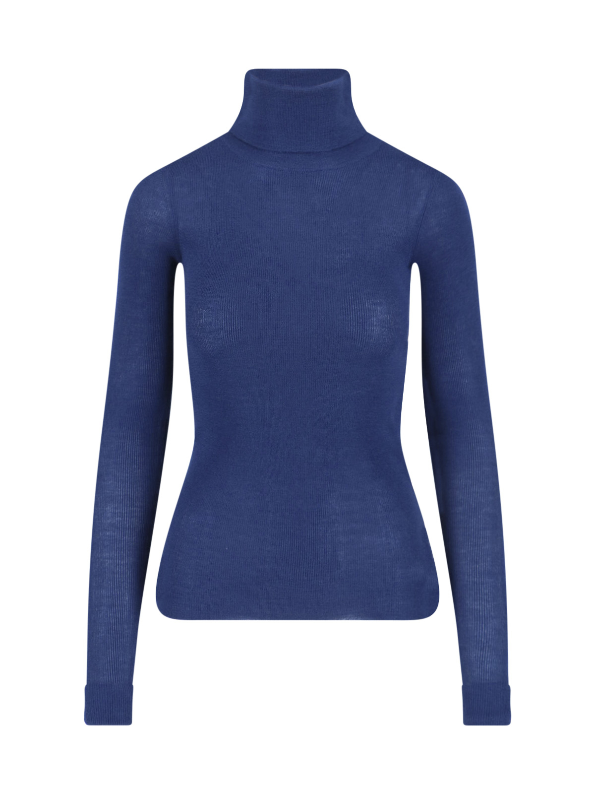 [THE FRANKIE SHOP] Knitwear SS26 UTICA THIN TURTLENECK SWEATERBLUE