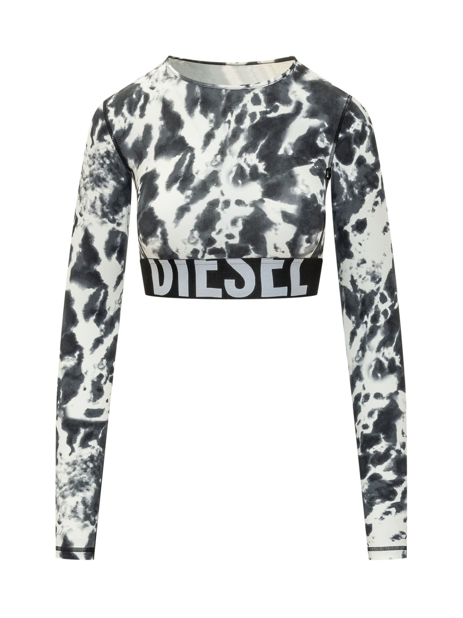 [Diesel] T-shirts Long Sleeve FW26 A182810AMEP 100A