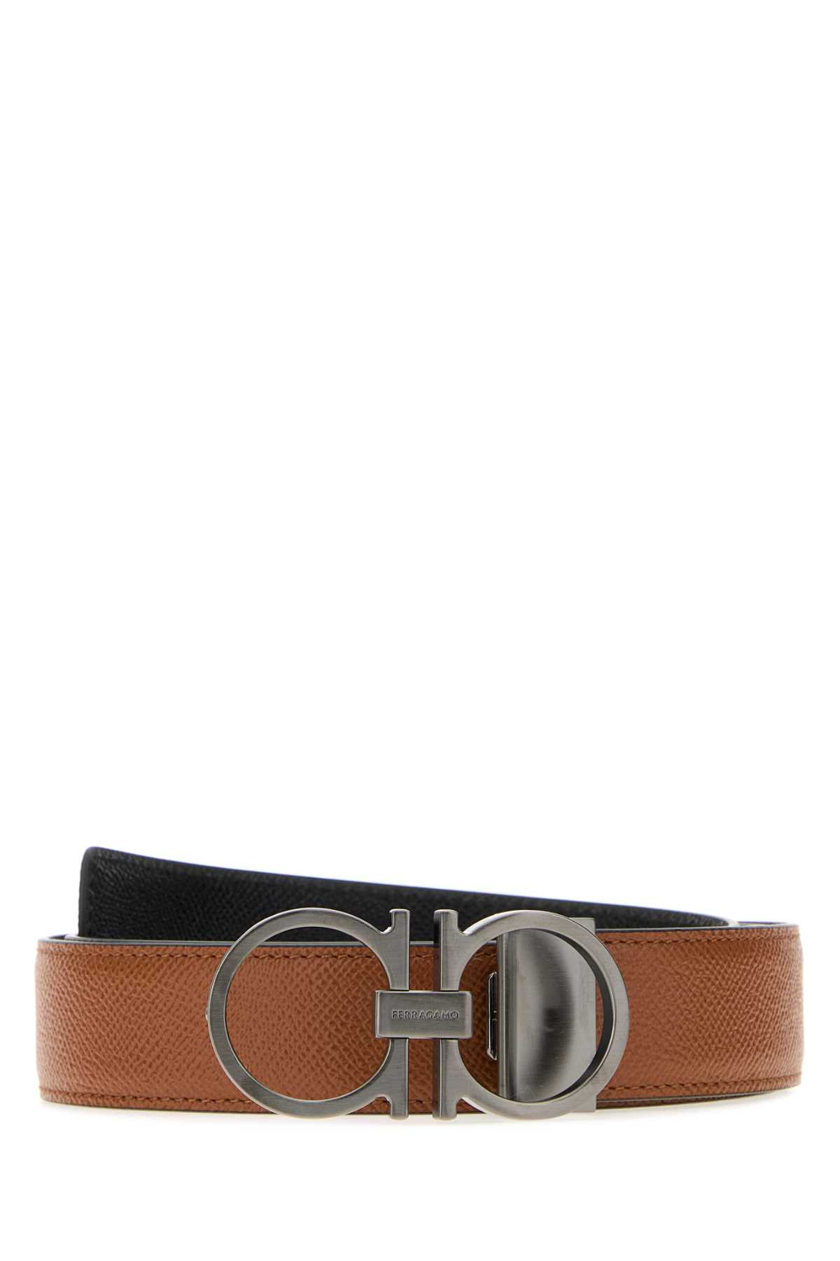 [Salvatore Ferragamo] Belt FW26 670459783265 NATURALENERO