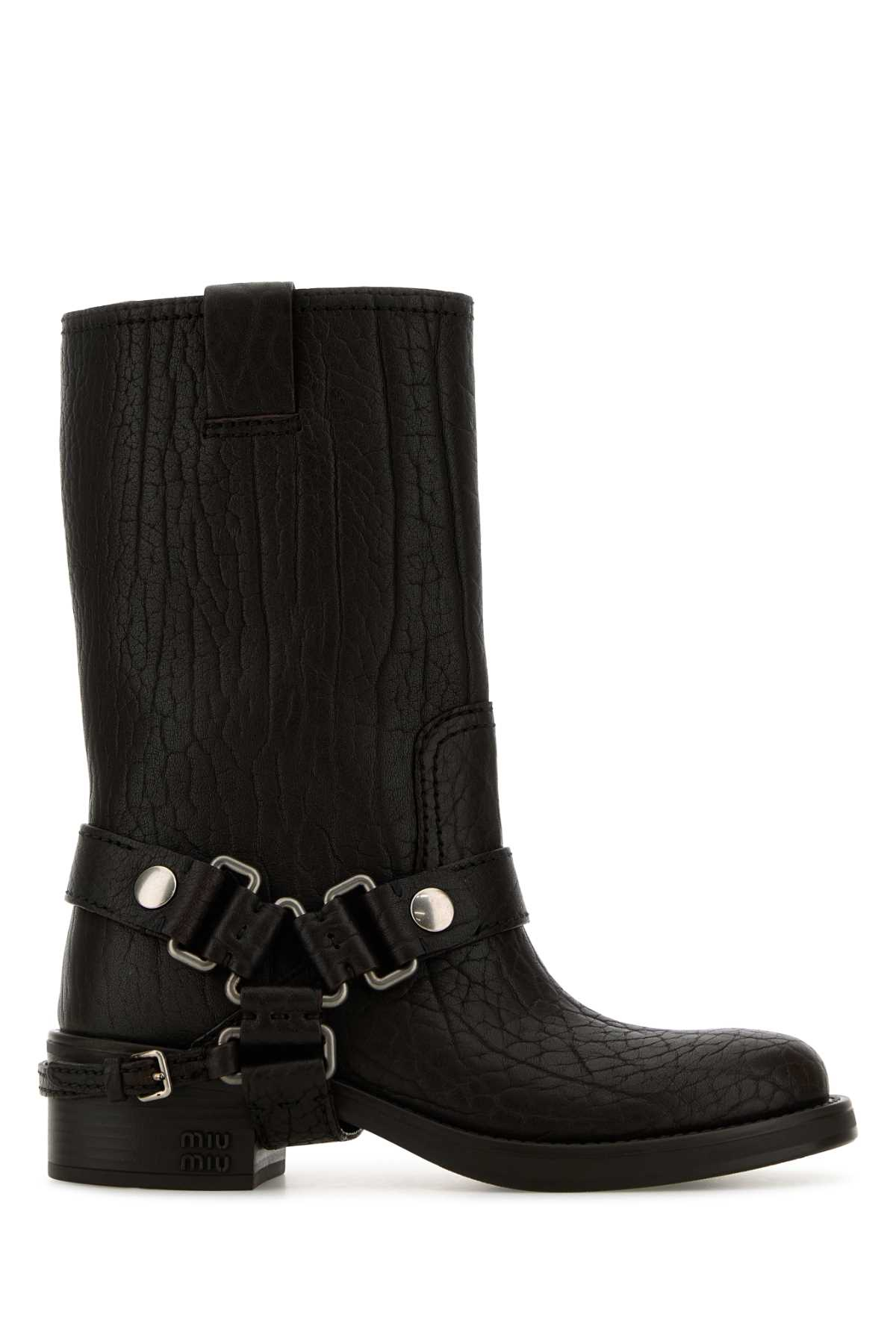 [Miu Miu] Boots FW25 5U350EF0452FLC F0BW5
