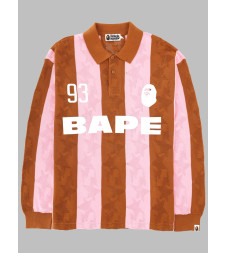 [A BATHING APE] T-shirts Long Sleeve SS26 001LTM301311M_BEIGE