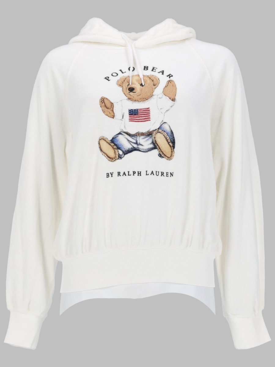 [Polo Ralph Lauren] Sweatshirt SS26 211A12745_001WHITE