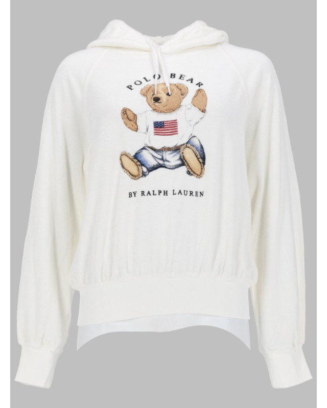 [Polo Ralph Lauren] Sweatshirt SS26 211A12745_001WHITE