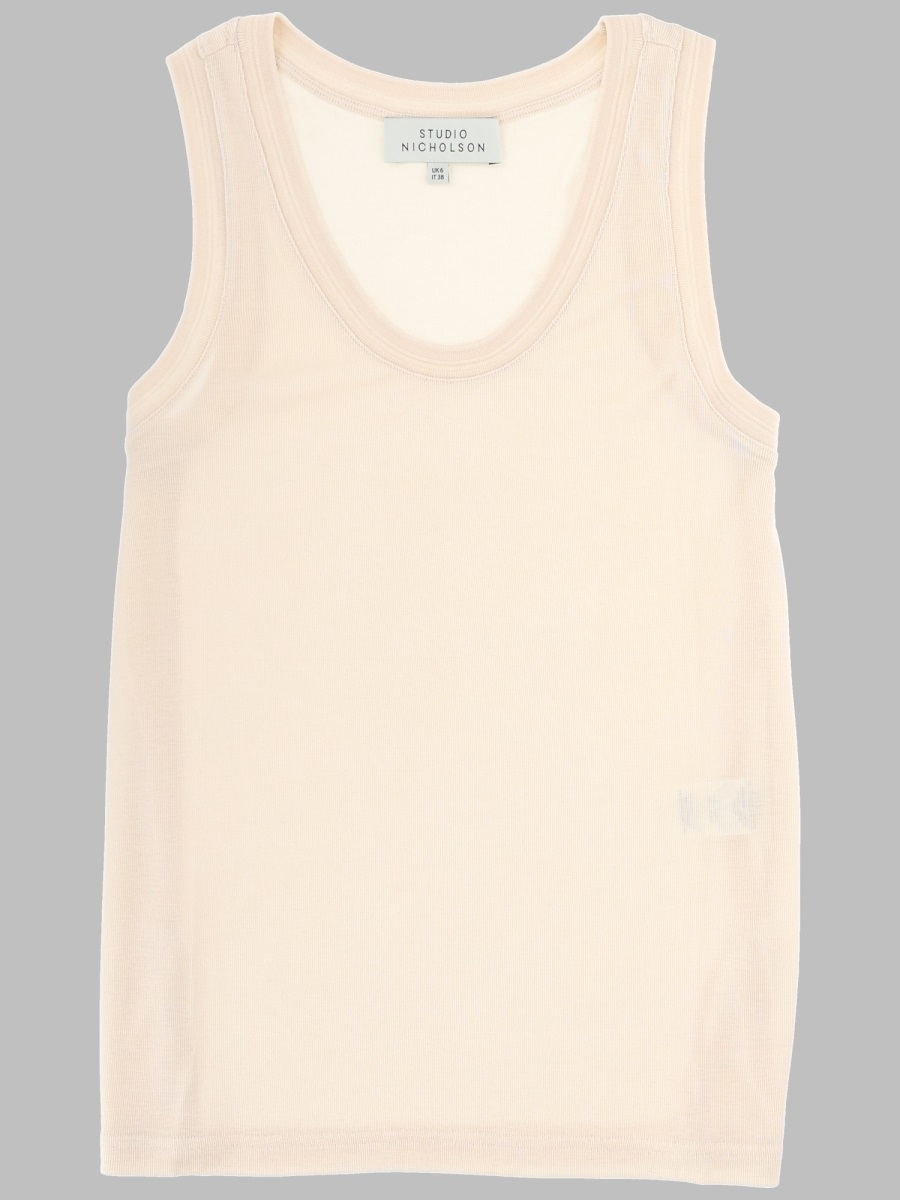 [Studio Nicholson] Tank top SS26 VOTANSNW-1778_CANVAS