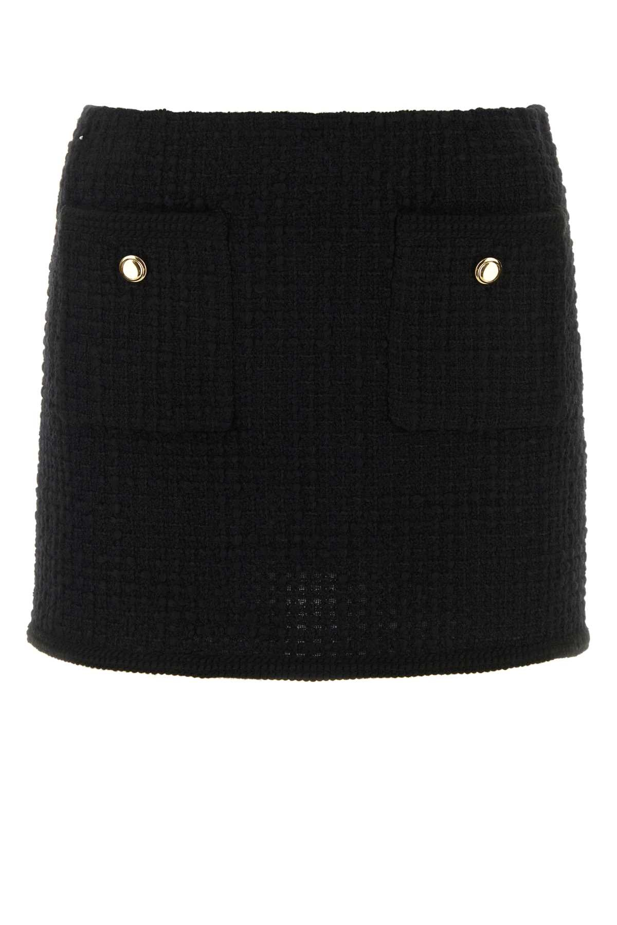 [Miu Miu] Mini skirt FW25 MG2054S2321299 F0002
