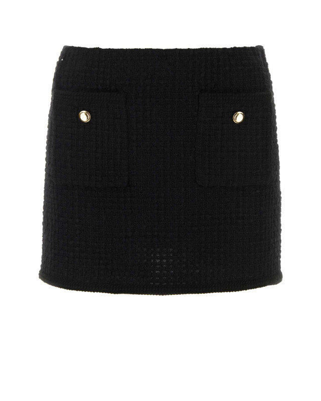 [Miu Miu] Mini skirt FW25 MG2054S2321299 F0002
