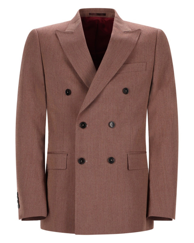 [DROLE DE MONSIEUR] Jacket SS26 JT208_PL171BROWN