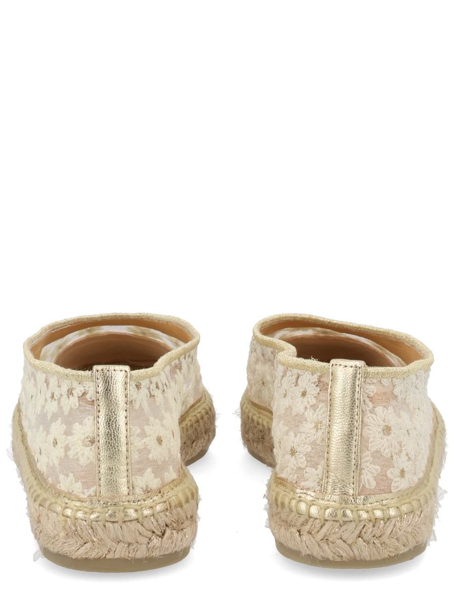 [Castaner] Flat shoes SS26 026167-4078_BLANCO/ORO