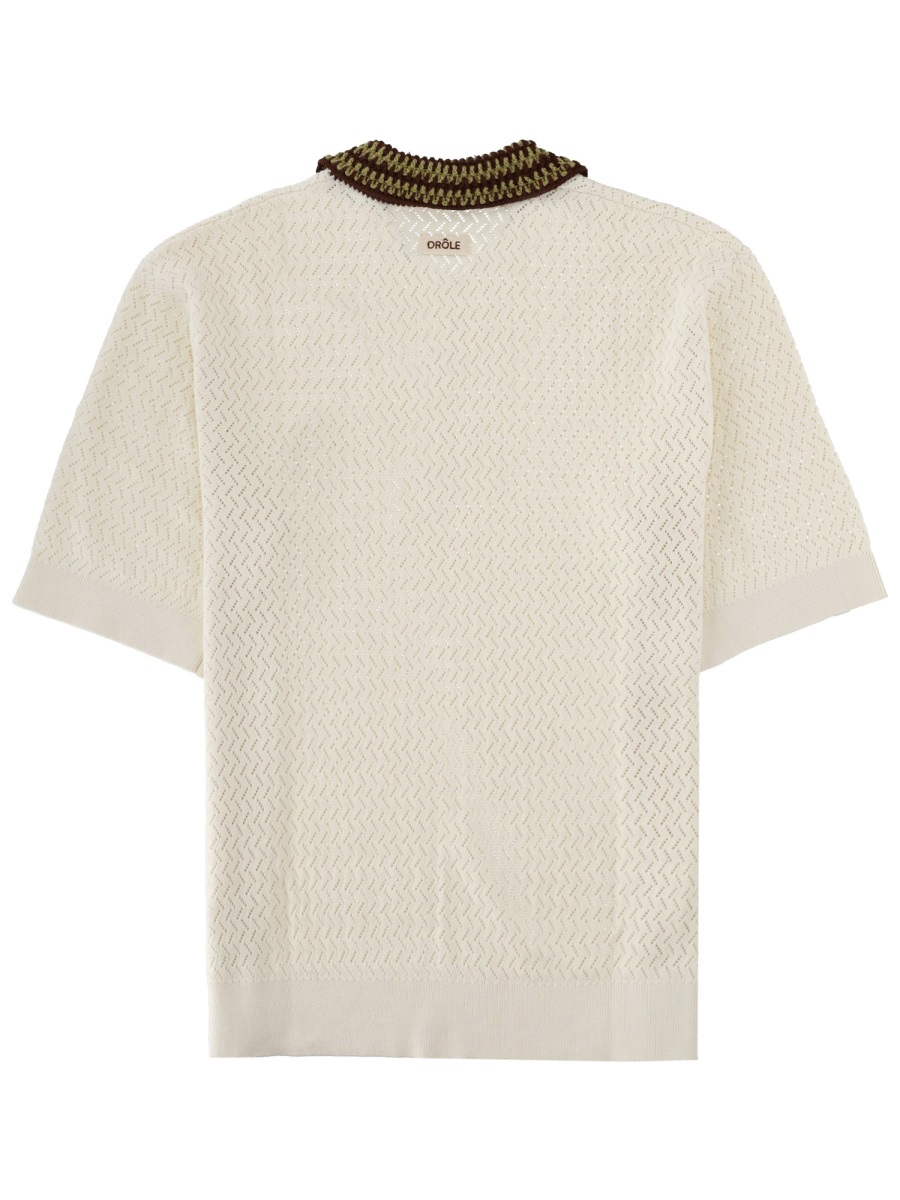 [DROLE DE MONSIEUR] T-shirts Short Sleeve SS26 PO206_CO292OFFWHITE