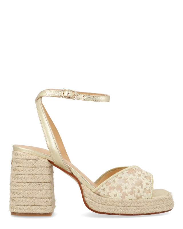 [Castaner] Pumps SS26 026168-4078_BLANCO/ORO
