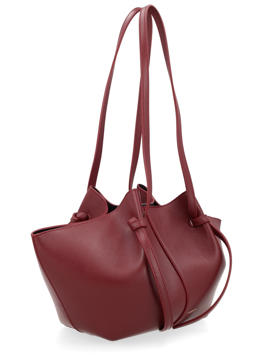 [YUZEFI] Shoulder bag SS26 MOCHI-SMOOTH-LEATHER_BERRY