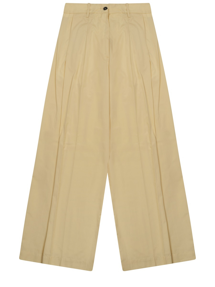 [NINE:INTHE:MORNING] Trousers SS26 PE99PETRA_G26GIALLO