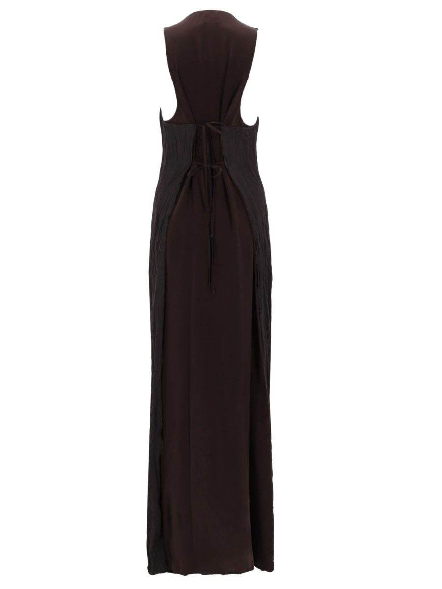 [Alysi] Sleeveless dress SS26 116334_P6204CHOCO
