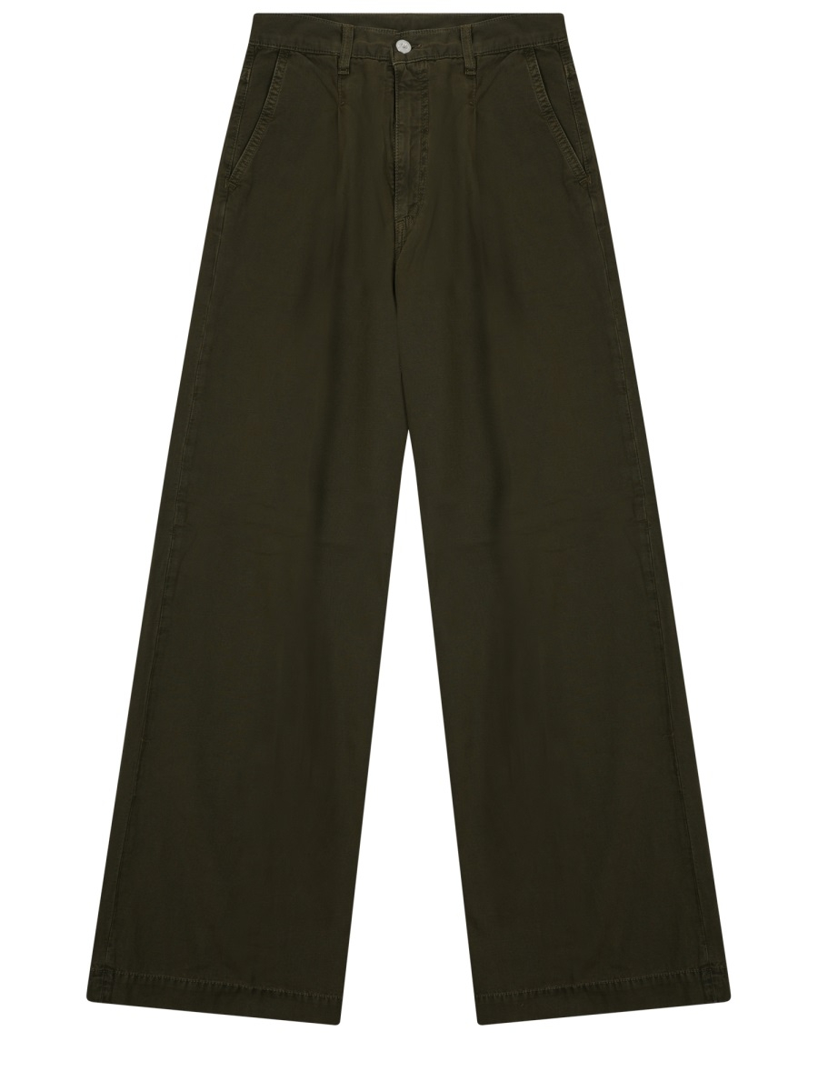 [NINE:INTHE:MORNING] Trousers SS26 OTA43OTTAVIA_R15OLIVA