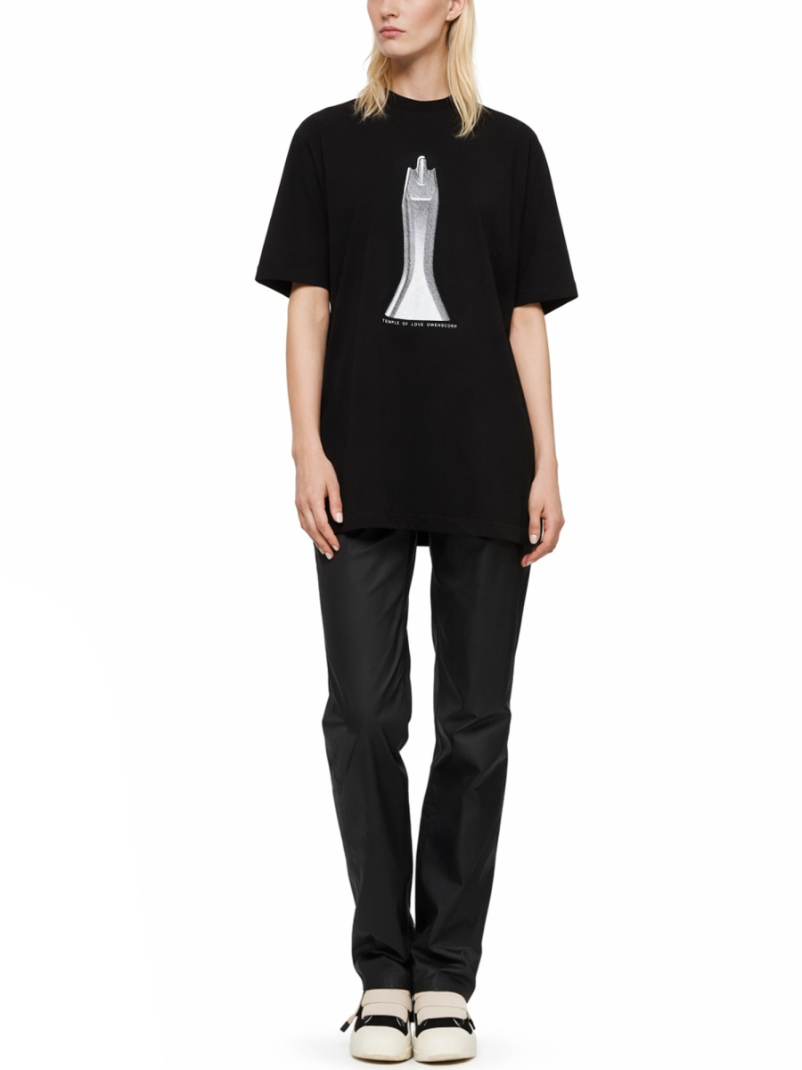 [RICK OWENS DRKSHDW] T-shirts Short Sleeve SS26 DS01F4204_RNEP50911