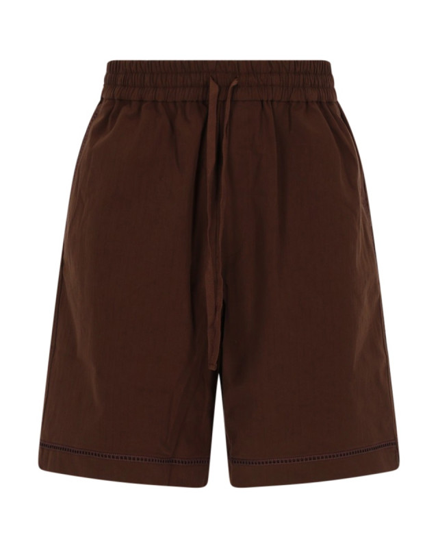 [DROLE DE MONSIEUR] Shorts SS26 BS178_CO278BROWN