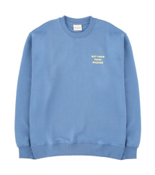[DROLE DE MONSIEUR] Sweatshirt SS26 SW149_CO127ATLANTICBLUE
