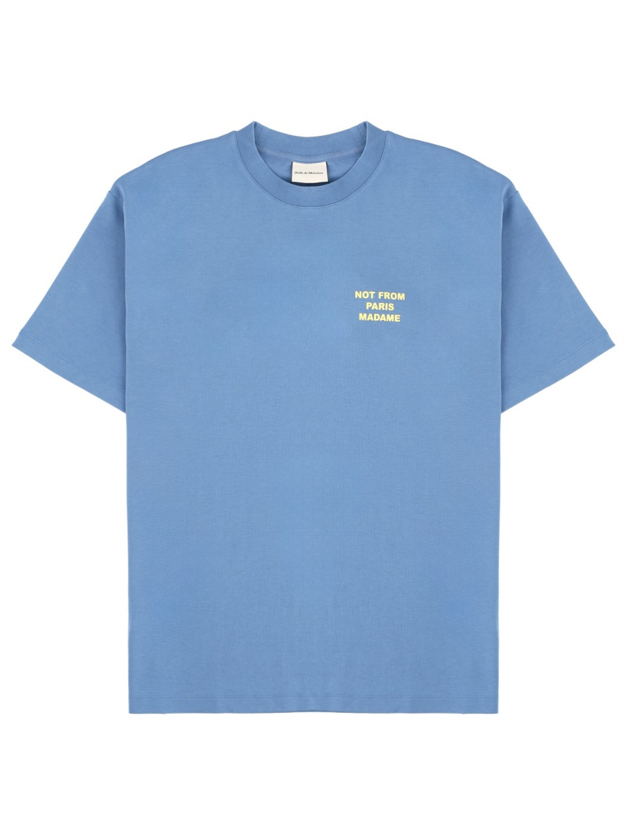 [DROLE DE MONSIEUR] T-shirts Short Sleeve SS26 TS203_CO002ATLANTIC
BLUE