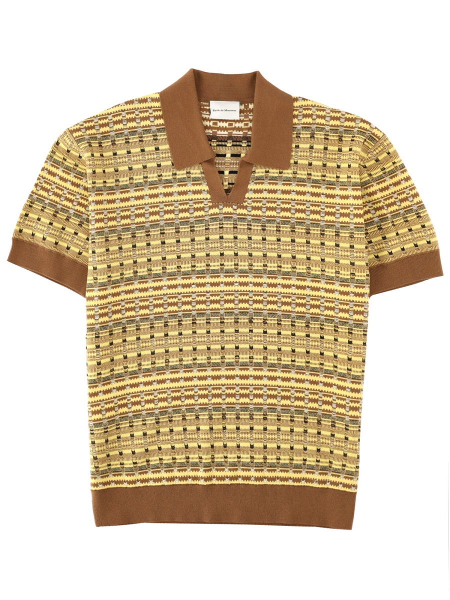 [DROLE DE MONSIEUR] T-shirts Short Sleeve SS26 PO207_CO209YELLOW