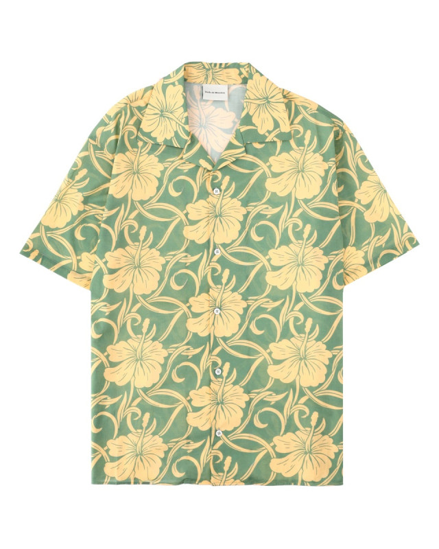 [DROLE DE MONSIEUR] Shirts Short Sleeve SS26 SH228_CO288GREEN
