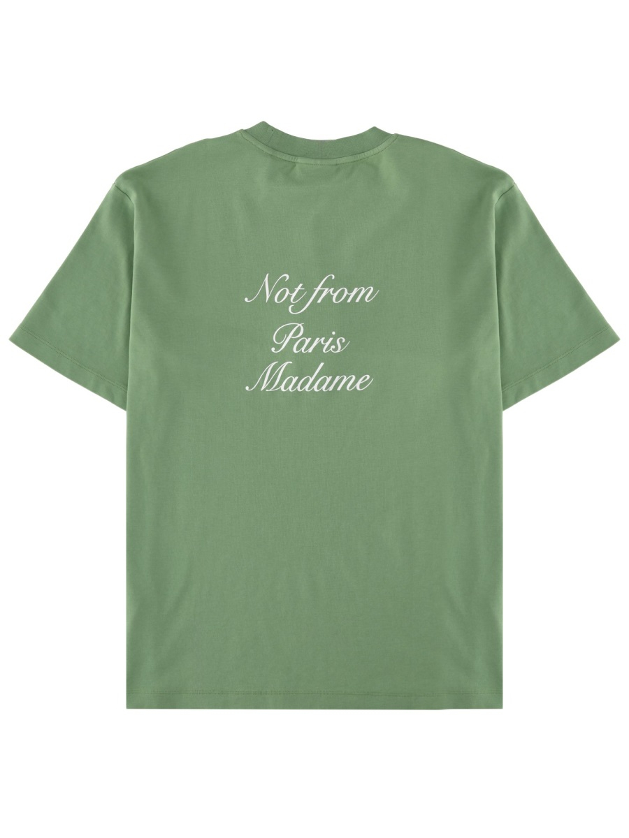 [DROLE DE MONSIEUR] T-shirts Short Sleeve SS26 TS209_CO002LIGHTGREEN