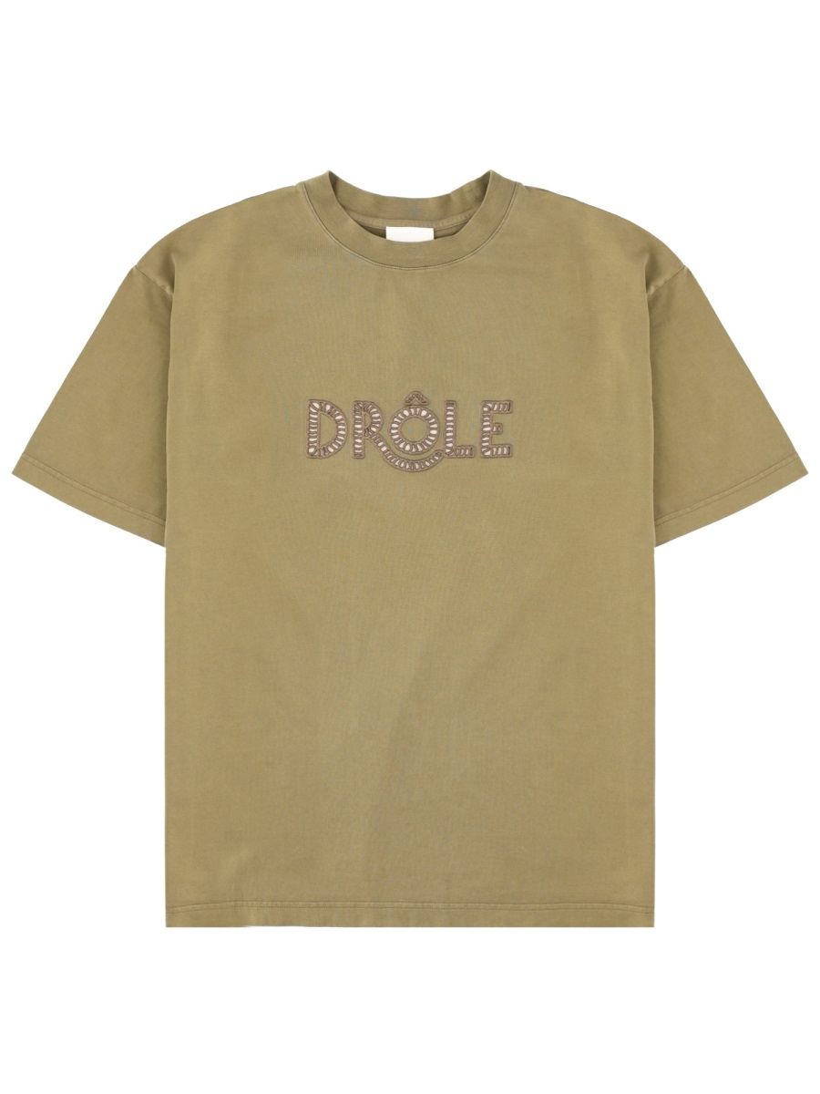[DROLE DE MONSIEUR] T-shirts Short Sleeve SS26 TS302_CO195KAKI