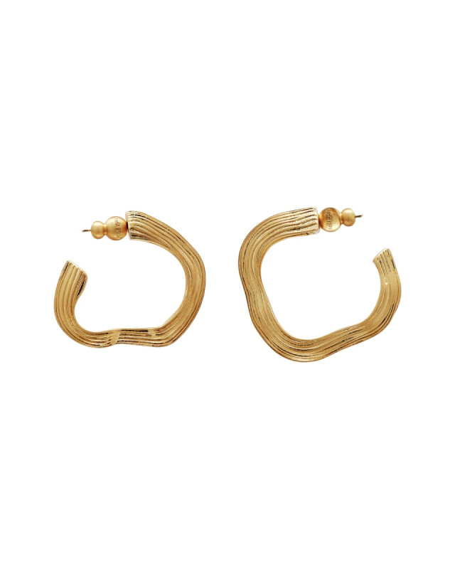 [Cult Gaia] Earring SS26 ER31236MT2968_BRUSHEDBRASS