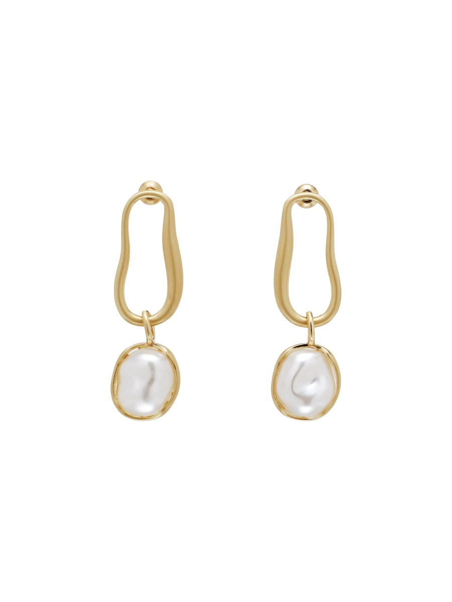 [Cult Gaia] Earring SS26 ER1416MT2968_BRUSHEDBRASS