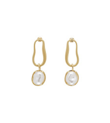 [Cult Gaia] Earring SS26 ER1416MT2968_BRUSHEDBRASS
