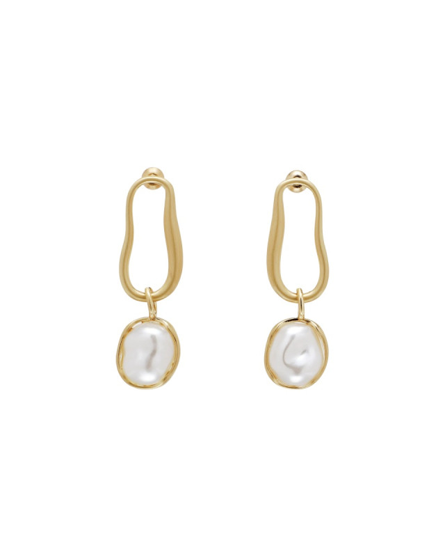 [Cult Gaia] Earring SS26 ER1416MT2968_BRUSHEDBRASS