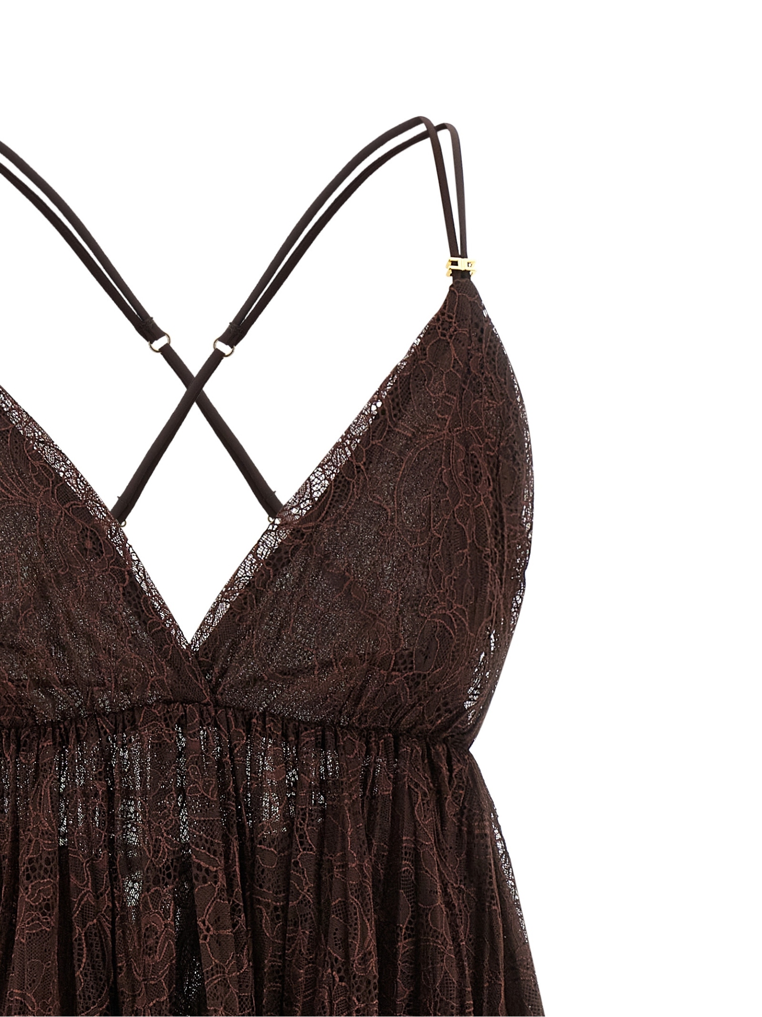 [ELISABETTA FRANCHI] Sleeveless dress SS26 AB97062E2644