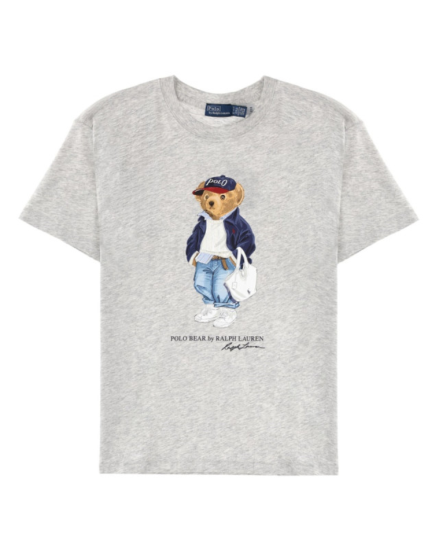 [Polo Ralph Lauren] T-shirts Short Sleeve SS26 211A96261_001LIGHTSMOKEHEATHER