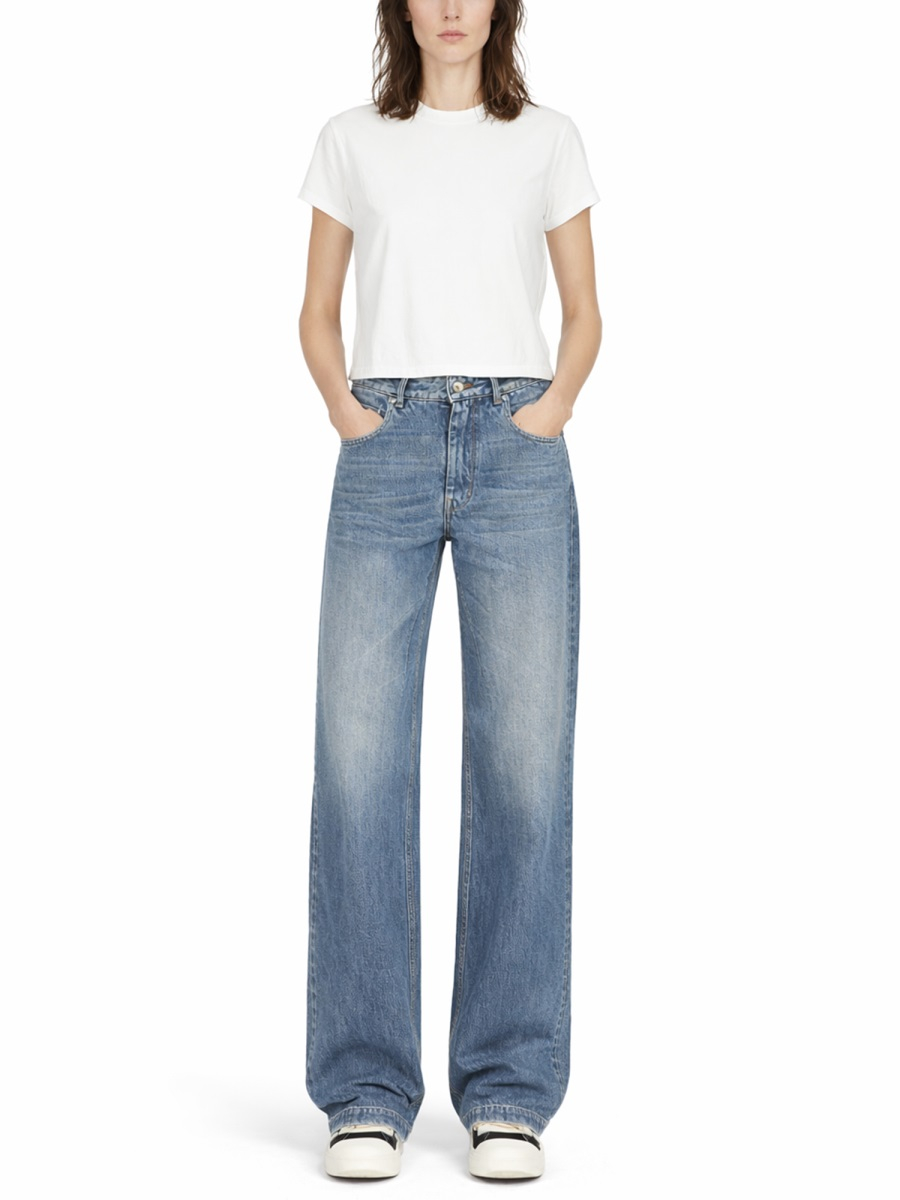 [RICK OWENS DRKSHDW] Jeans SS26 DS01F4305_DWB06