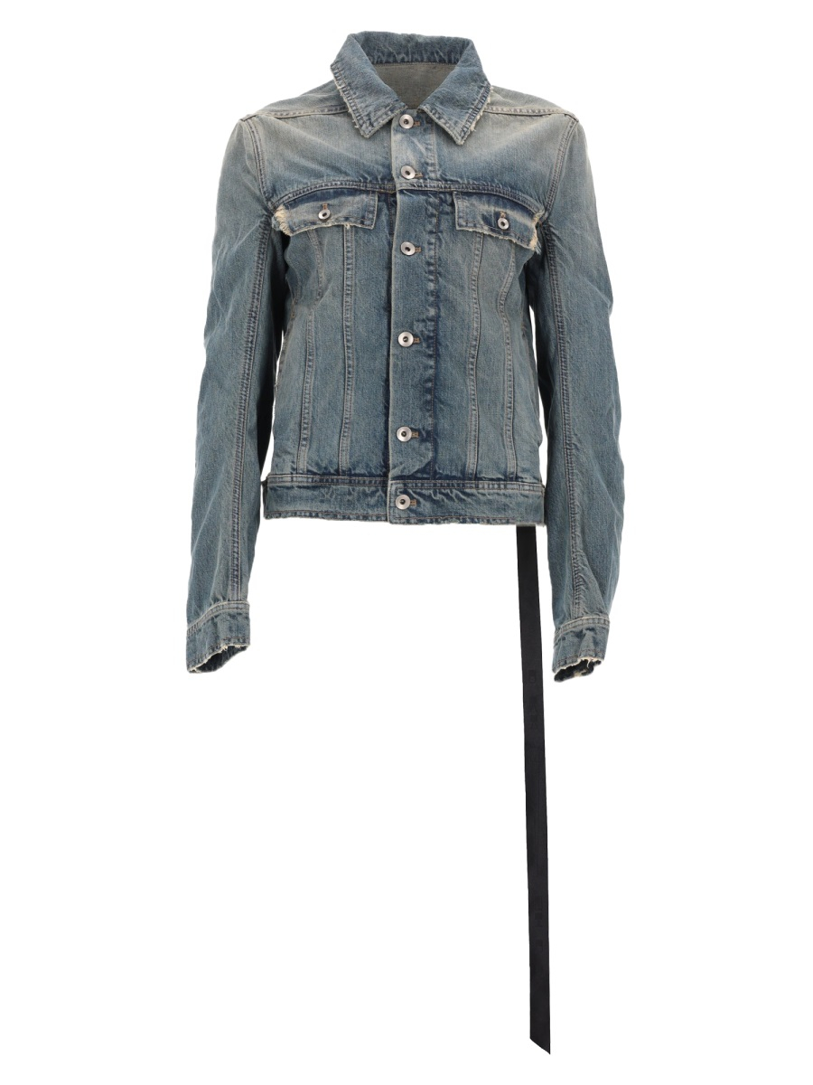 [RICK OWENS DRKSHDW] Denim Jacket SS26 DS01F4701_DWB06