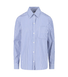 [SIBEL SARAL] Shirts Long Sleeve FW25 IMNY SHIRTBLUE WHITE STRIPE