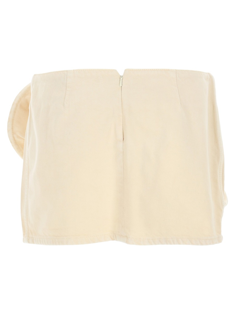 [MAGDA BUTRYM] Mini skirt SS26 203426_BEIGE