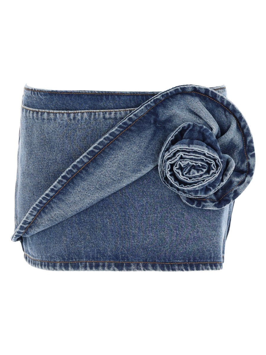 [MAGDA BUTRYM] Mini skirt SS26 148426_DARKBLUE