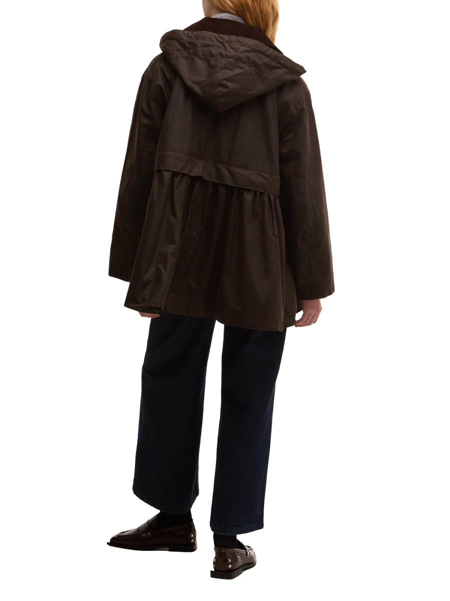 [BARBOUR x GANNI] Down jacket SS26 LWX1523_LWXBR71
