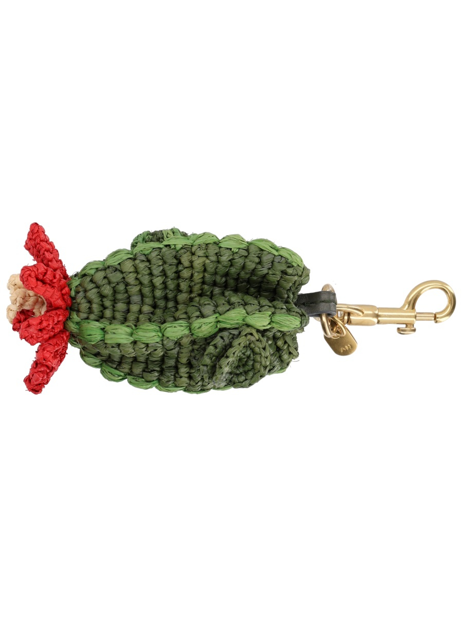 [Anya Hindmarch] Charm SS26 203647_KHAKI
