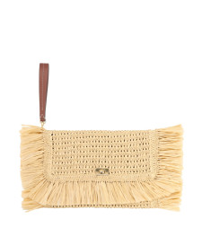 [Anya Hindmarch] Clutch bag SS26 203685_NATURAL