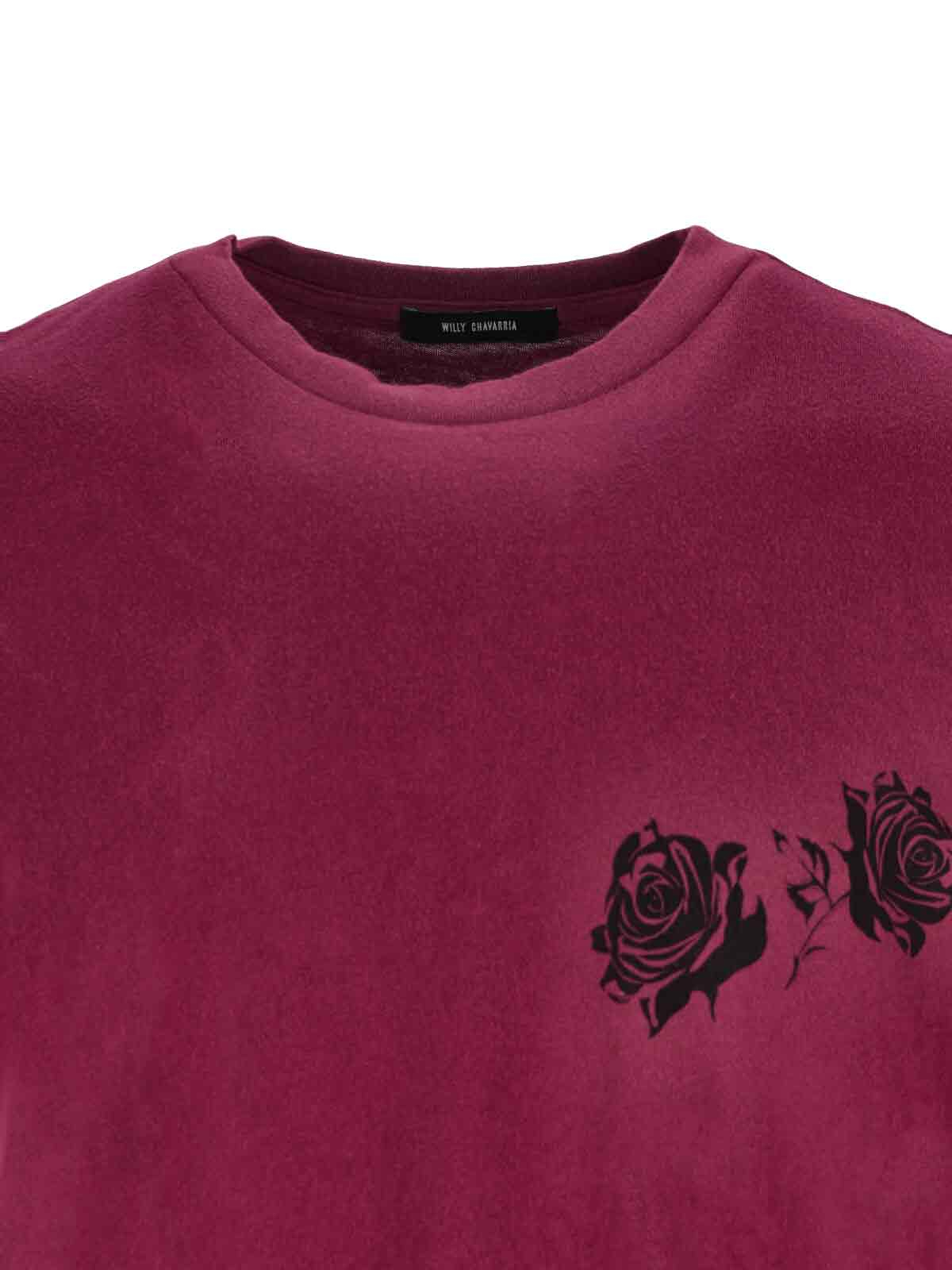 [Willy Chavarria] T-shirts Short Sleeve FW25 WCJSY0147006